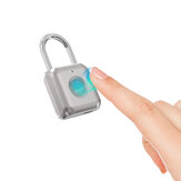 BlitzWolf® BW-FL1 Smarter Fingerabdruck-Schloss Wasserdichtes schlüsselloses Sicherheitsschloss mit USB-Ladeanschluss für Schließfach / Fitnessstudio / Reisen / Gepäck / Haustür / Zaun