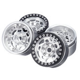 4 aros de roda em alumínio com bloqueio de contas de 1,9 polegadas para 1/10 RC Crawler TRX4 #45 Peças de carro