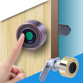 Smart Fingerprint Cabinet Lock IP65 Waterproof and Dustproof Electronic Lock Zinc Alloy Home Office Locker Cabinet Lock