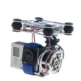 Könnyű 2 tengelyes kefélt motoros kamera gimbal a BGC3.0 Plug and Play Stabilizer-rel GoPro SJ Hawkeye kamera és DJI RC drónhoz