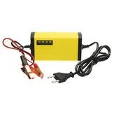 Carregador de bateria ABS inteligente automático de 12V 2AH-20AH US/EU Plug para carro e motocicleta