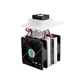 12V 10A DIY elektronisk kjøleskap produksjonssettmodul Halvleder kjølesystem med 1/2 rør