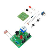 Módulo de interruptor electrónico de inducción fotosensible de bricolaje de 5 piezas Kit de entrenamiento de producción DIY con control óptico