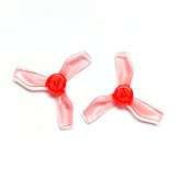 4 Pairs Gemfan 1219 31mm 0.8mm Hole 3-blade Propeller for 0703-1103 RC Drone FPV Racing Brushless Motor