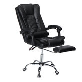 Εργονομική καρέκλα γραφείου Douxlife® Classic MC-CL01 με ανακλινόμενο πόδι 135°, αναδιπλούμενη ποδοπέταλη, δερμάτινο υλικό PU, αναπαυτικό μαξιλάρι για την οικιακή γραφειακή αίθουσα