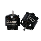 Motor Brushless URUAV 1106 4500KV 2-4S con cable de 60 mm y conector JST 1.25 para el dron FPV de carreras RC Flipo F95