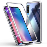 Bakeey 360° Magnetic Adsorption Metal Tempered Glass Flip Protective Case for Xiaomi Mi 9 SE