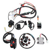 Elektrische Bedrading Harnas Draad Kabel CDI Motor Stator Volledige Set Voor ATV QUAD 150/200/250CC