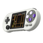 Console de jeu portable rétro classique DATA FROG SF2000 avec joystick 3 pouces IPS. Console de jeu portable avec 6000 jeux intégrés. Prise en charge des jeux rétro et sortie AV.