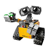 687 шт. Робот WRll-E, блоки игрушки 18 см, модель фигурки технических наборов для строительства блоков, образовательная игрушка на Рождество и день рождения