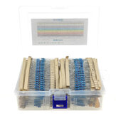 2880pcs 144 Values 1/4W 0.25W 1% Metal Film Resistors Assorted Pack Kit Set Lot Resistors Assortment Kits Fixed capacitors