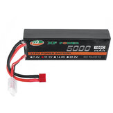 XF POWER 11.1V 5000mAh 100C 3S LiPo Battery T Deans Plug for RC Drone