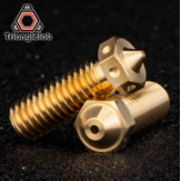 Trianglelab® / Dforce® Brass Volcano Nozzle For 3D Printers Hotend For E3D Volcano Hotend M6 Extruder Nozzle