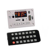 Carte décodeur lecteur MP3 12V bluetooth 5.0 Écran coloré Radio FM TF USB AUX Audio Récepteur de radio TF Kit pour voiture
