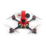 40 g Happymodel Crux3 1S ELRS 115 mm Radstand 3 Zoll F4 Toothpick FPV Racing Drohne BNF mit 5,8 G 25-200mW VTX Caddx ANT 1200TVL Kamera