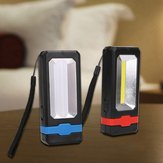 Lanterne de camping magnétique d'extérieur portable COB solaire de 5W rechargeable par USB