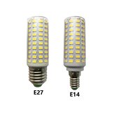 E27/E14 Светодиод 20W 110 LEDs 5730SMD Не мерцание Алюминиевый Маленький Кукурузный Свет