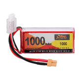 ZOP Power 7.4V 1000mAh 100C 2S Lipo Battery XT30 Plug for RC Helicopter