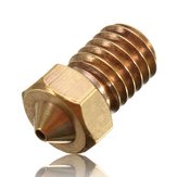 V6 Brass Nozzle 1MM For 1.75mm Filament Copper Nozzle Extruder Print Head 3D Printer Accessories