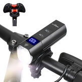Zestaw oświetlenia rowerowego Astrolux® BL02 1200lm 5 trybów reflektor+bezprzewodowe światło tylne pilot zdalnego sterowania alarm zamek z uchwytem montażowym