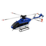 XK K124 6CH Bezszczotkowy EC145 3D6G System RC Helikopter BNF