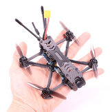 AlfaRC Fi-115 Kit telaio in fibra di carbonio 3K da 2,5 pollici con passo di 115 per drone da gara RC FPV Freestyle