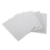 10pcs 120-1000 Grit Papier abrasif sec 120/240/360/600/1000# Feuilles de papier de ponçage et de polissage