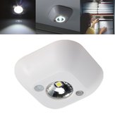 Mini-Drahtloser PIR-Bewegungssensor-Nachtlicht Batteriebetriebene Veranda-Schrank-Lampe