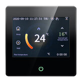 ME102H Tuya WiFi Smart LCD Thermostat à écran tactile Contrôleur de température de chauffage Fonctionne avec Alexa Google Home