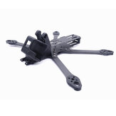 Frank 328mm 7 Inch / 368mm 8 Inch 5mm Arm Thickness Carbon Fiber Frame Kit w/ Sport Camera Mount for RC Drone FPV Racing