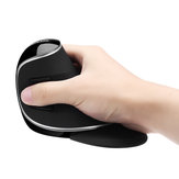 Delux M618 PLUS 1600 DPI 6 Pulsanti Mouse verticale wireless mouse ergonomico 