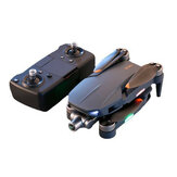 SMRC icat5 GPS 5G WiFi FPV con cámara HD 4K y estabilizador de 2 ejes, posicionamiento por flujo óptico, motor sin escobillas, drone plegable Quadcopter RTF