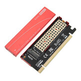 JEYI NVME M.2 PCI-E X16 2280 Expansion Card Gold Bar Aluminum Sheet Thermal Conductivity
