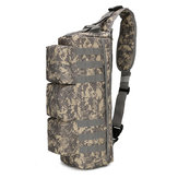 Men Nylon Tactical Outdoor Sport CS Crossbody Bag Hiking Chest Bag 