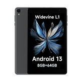 Аллдокуб iPlay 50 Мини Лайт Allwinner A523 Окта Ядро 4GB ОЗУ +4GB Virtual Memory 64GB РОМ Widevine L1 8 дюймовый планшет Андроид 13