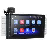 iMars 7 pollici 2+64G con Carplay Android 8 Lettore video multimediale per auto con altoparlanti Bluetooth incorporati WIFI FM