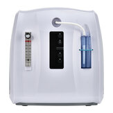 Máquina concentradora de oxígeno 1-6L / min Máquina de oxígeno portátil ajustable para uso doméstico y de viaje sin Batería