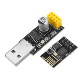 Adaptateur de programmateur ESP01 UART GPIO0 ESP-01 CH340G USB vers ESP8266 Board de développement sans fil Wifi sériel