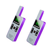 BAOFENG RS-U1 Plus Mini Walkie Talkie 400-470MHz 25 Canais de Sinal Carregamento USB Rádio Portátil de Dois Sentidos Caça Caminhada com Fones de Ouvido