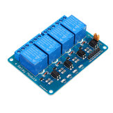 Módulo de relé de 4 canais 12V PIC ARM DSP AVR MSP430 Geekcreit para Arduino - produtos que funcionam com placas oficiais do Arduino