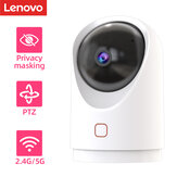 Леново R2E-U 2MP 1080P Умная двухдиапазонная IP-камера с Wi-Fi 2,4 ГГц/5 ГГц CCTV Baby Monitor Двусторонняя связь Камера наблюдения для домашней безопасности