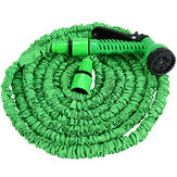 25-200FT US/standard ue rozszerzalny magia elastyczny zielony wąż ogrodowy do węża samochodowego złącza rurowe wąż z tworzywa sztucznego zestawy do podlewania ogrodu w/prysznic wodny