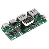 Kit de Power Bank USB de carga rápida 3.0 con placa de circuito impreso de suministro de energía de batería de iones de litio PD3.0, salida de 5V 9V 12V módulo de refuerzo.