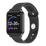Bakeey T70 Blutdruck O2 Monitor Metall Lünette Armband GPS Motion Track SMS Erinnerung Music Control Smart Watch