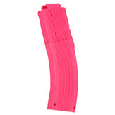 WORKER Toy 15Darts Plastic Clip Magazine For Nerf Modify Stryfe Elite Rataliator Blaster Toy Pink 