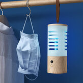 Lâmpada de desinfecção de luz UV Ozone LED portátil mata ácaro de poeira UVC esterilizador para quarto