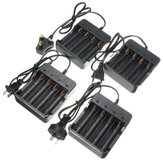 Universal 18650 4x Li-ion Rechargeable Battery Charger