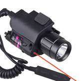 2 in1 XANES LF12 650nm Red Laser Sight Hang Type Rail Mount Locator Laser Pointer 1mw