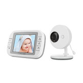 Vvcare-851 3.5 Pollici Baby Monitor Wireless 2.4GHz TFT LCD Video Night Vision Baby audio infantile 2 vie Interfono fotografica Baby sitter video digitale