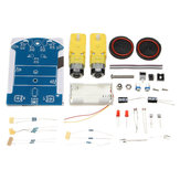 D2-1 Intelligent Small Tracking Car DIY Kit with Dual TT Motors
